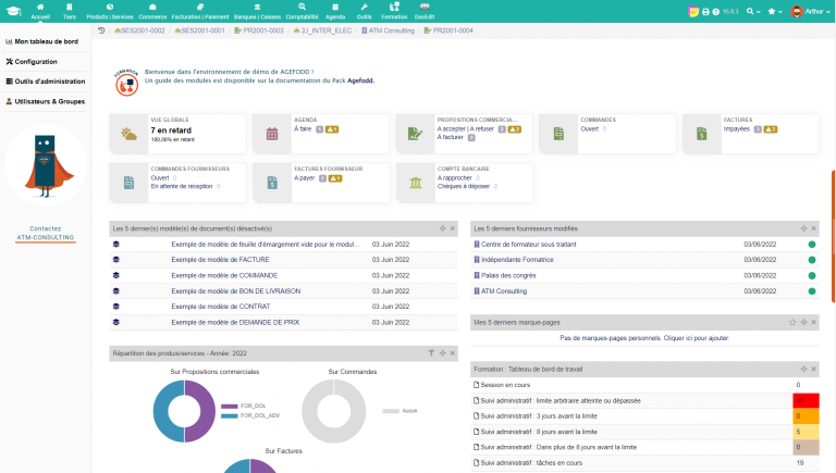 Logiciel de gestion de formation